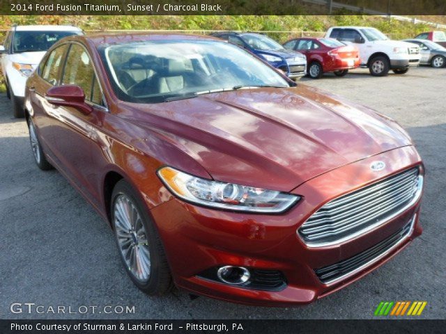 2014 Ford Fusion Titanium in Sunset