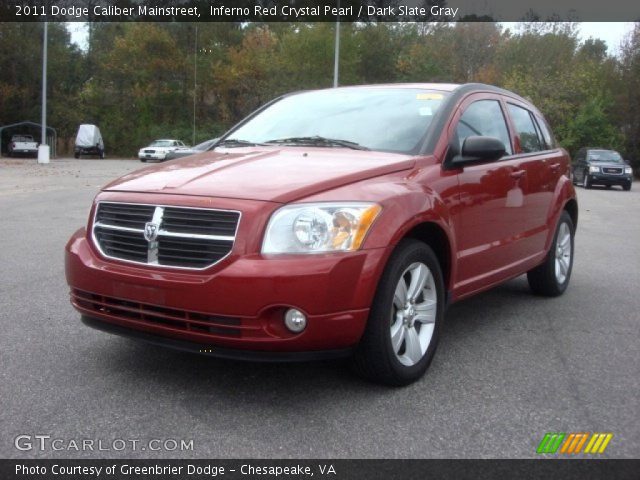 2011 Dodge Caliber Mainstreet in Inferno Red Crystal Pearl