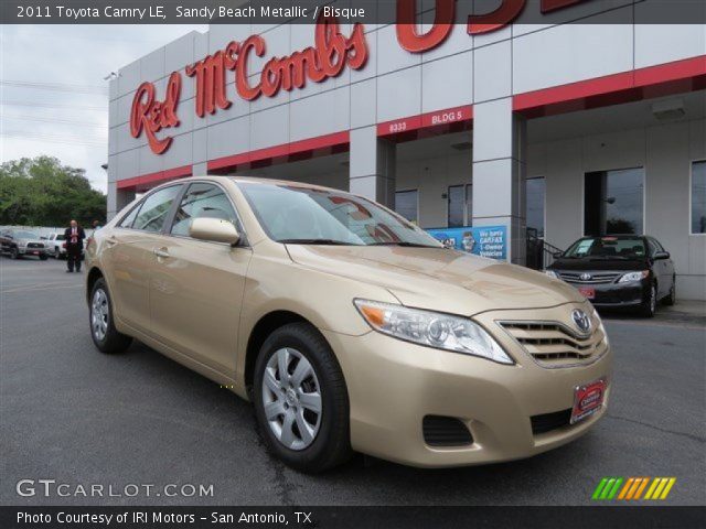 2011 Toyota Camry LE in Sandy Beach Metallic