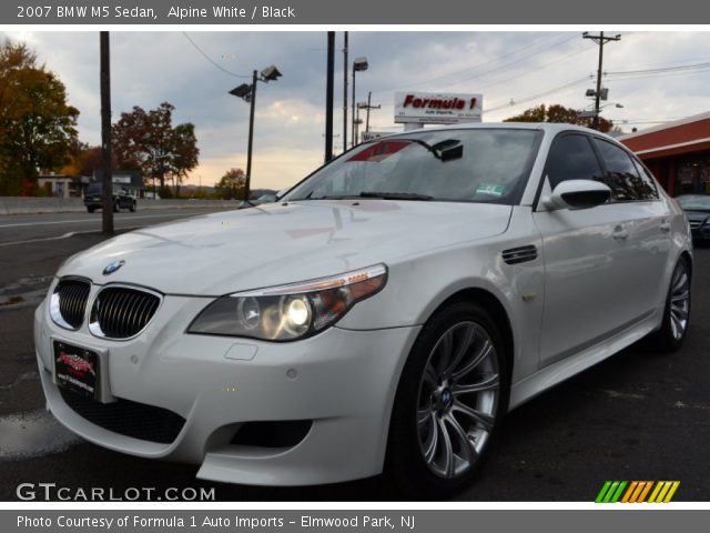 2007 BMW M5 Sedan in Alpine White
