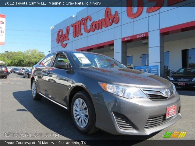 2012 Toyota Camry LE in Magnetic Gray Metallic