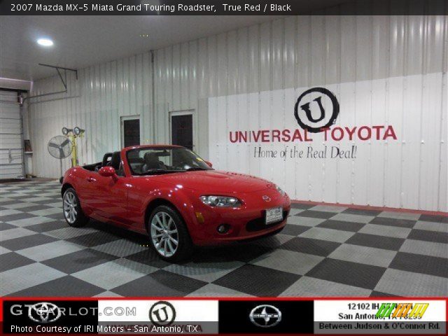 2007 Mazda MX-5 Miata Grand Touring Roadster in True Red