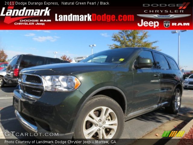 2011 Dodge Durango Express in Natural Green Pearl