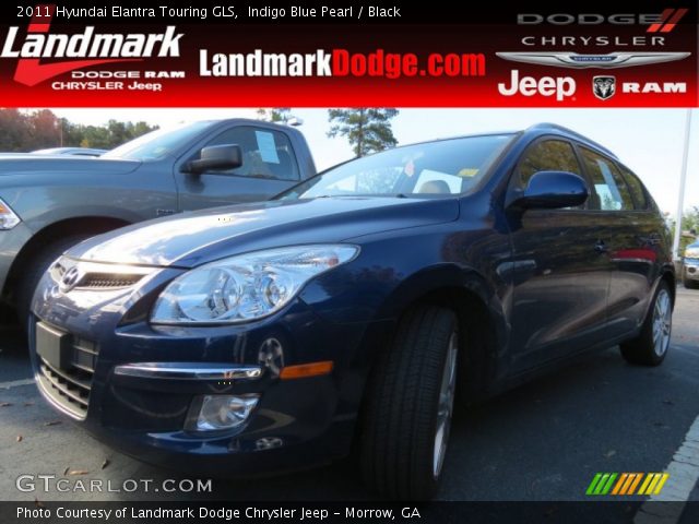 2011 Hyundai Elantra Touring GLS in Indigo Blue Pearl