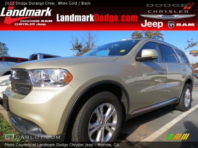 2012 Dodge Durango Crew in White Gold