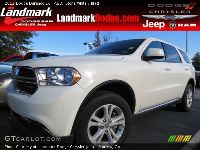 2012 Dodge Durango SXT AWD in Stone White