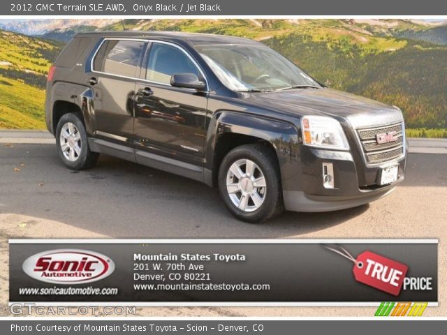 2012 GMC Terrain SLE AWD in Onyx Black