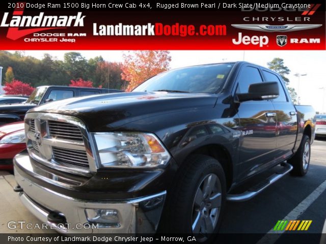 2010 Dodge Ram 1500 Big Horn Crew Cab 4x4 in Rugged Brown Pearl