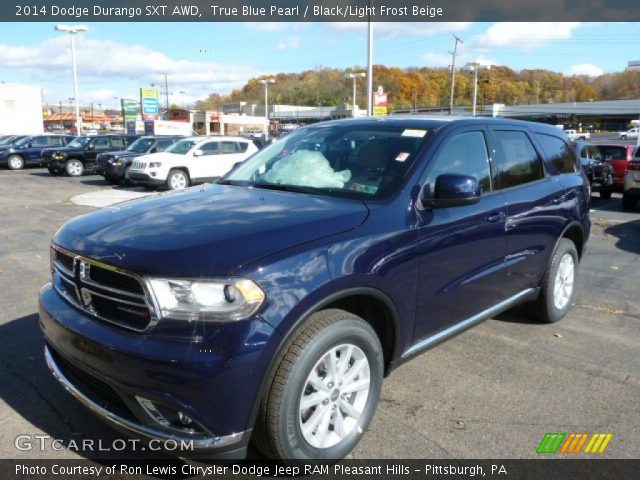 2014 Dodge Durango SXT AWD in True Blue Pearl