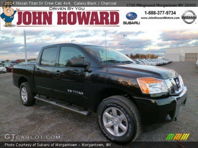 2014 Nissan Titan SV Crew Cab 4x4 in Galaxy Black