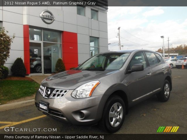 2012 Nissan Rogue S AWD in Platinum Graphite