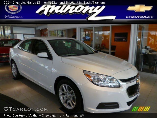 2014 Chevrolet Malibu LT in White Diamond Tricoat