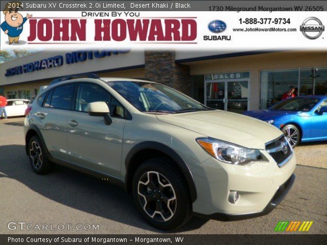 2014 Subaru XV Crosstrek 2.0i Limited in Desert Khaki