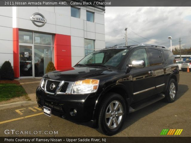 2011 Nissan Armada Platinum 4WD in Galaxy Black