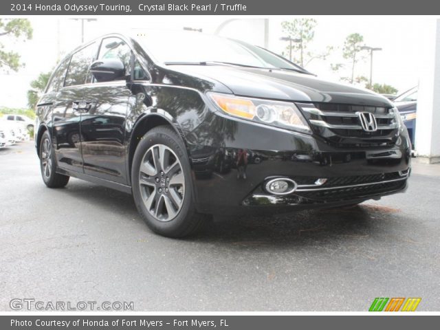 2014 Honda Odyssey Touring in Crystal Black Pearl