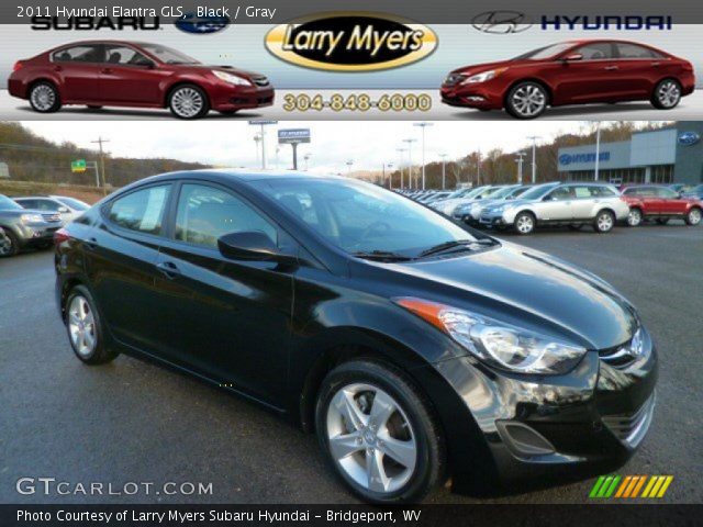 2011 Hyundai Elantra GLS in Black