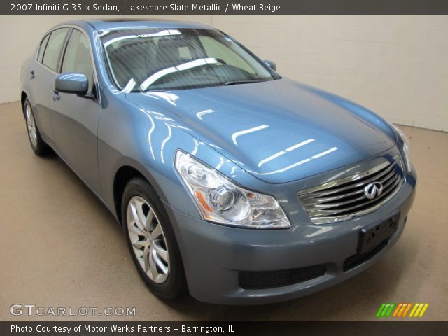 2007 Infiniti G 35 x Sedan in Lakeshore Slate Metallic