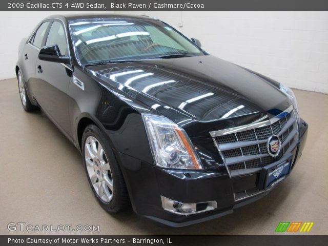 2009 Cadillac CTS 4 AWD Sedan in Black Raven