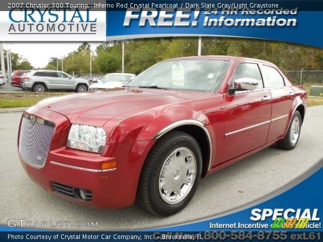 2007 Chrysler 300 Touring in Inferno Red Crystal Pearlcoat