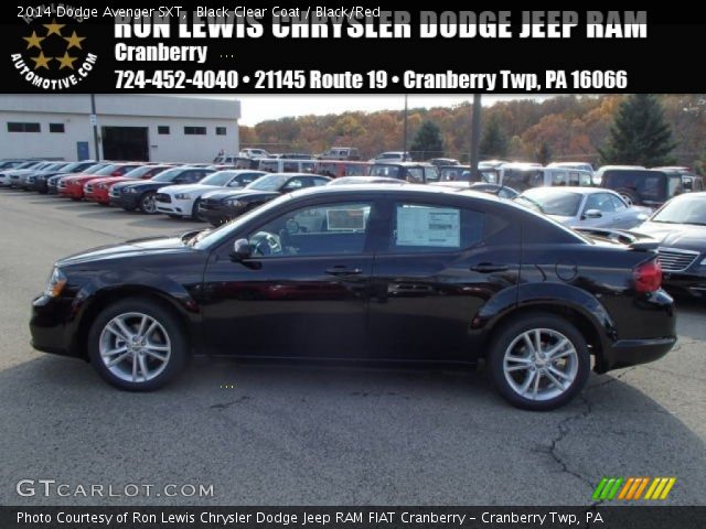 2014 Dodge Avenger SXT in Black Clear Coat