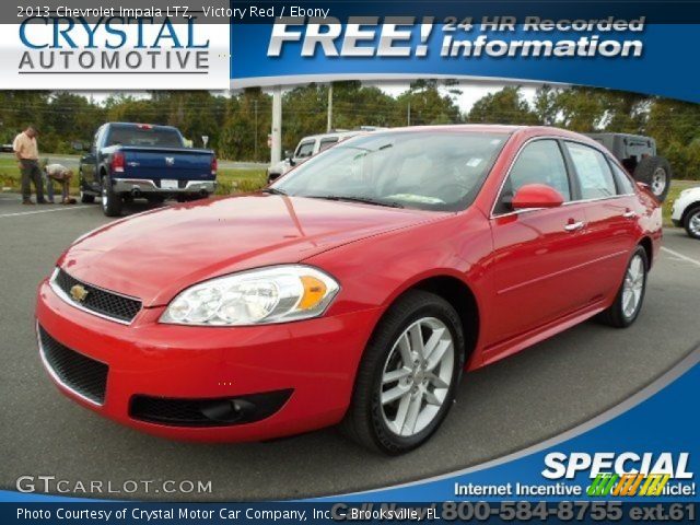 2013 Chevrolet Impala LTZ in Victory Red