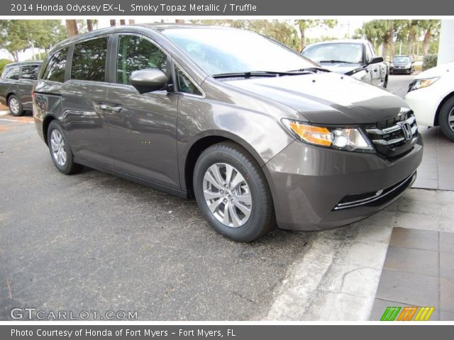 2014 Honda Odyssey EX-L in Smoky Topaz Metallic