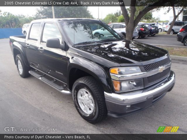 2005 Chevrolet Colorado LS Crew Cab 4x4 in Black