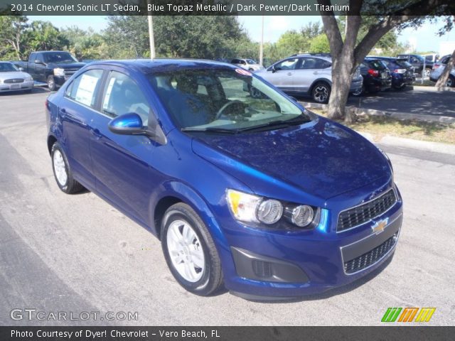 2014 Chevrolet Sonic LT Sedan in Blue Topaz Metallic