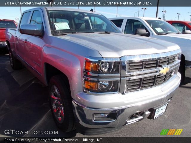 2014 Chevrolet Silverado 1500 LTZ Z71 Crew Cab 4x4 in Silver Ice Metallic