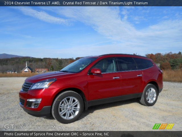 2014 Chevrolet Traverse LT AWD in Crystal Red Tintcoat