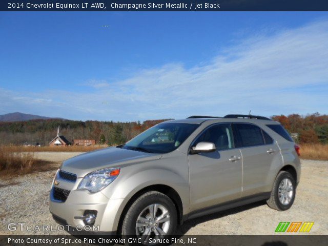 2014 Chevrolet Equinox LT AWD in Champagne Silver Metallic