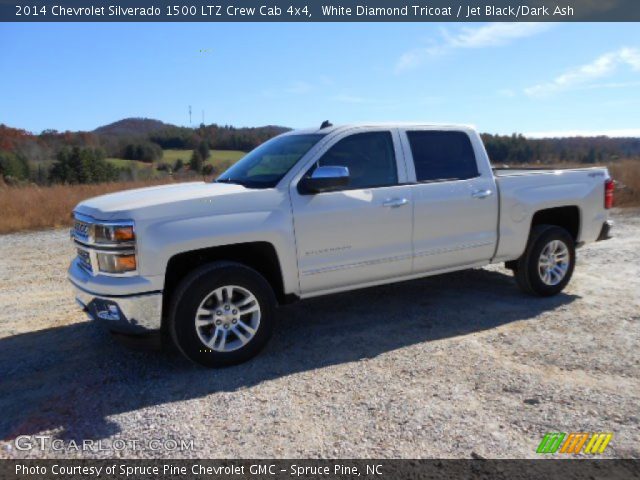 2014 Chevrolet Silverado 1500 LTZ Crew Cab 4x4 in White Diamond Tricoat