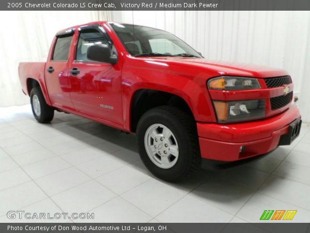 2005 Chevrolet Colorado LS Crew Cab in Victory Red