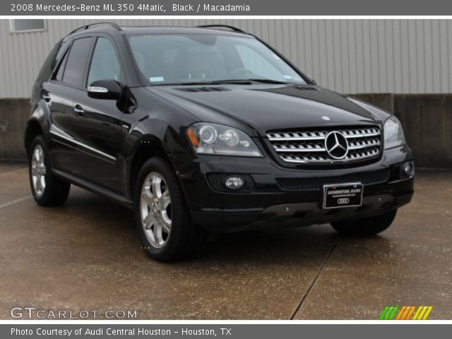 2008 Mercedes-Benz ML 350 4Matic in Black