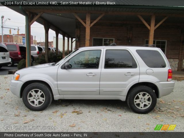 2004 Ford Escape Limited 4WD in Satin Silver Metallic