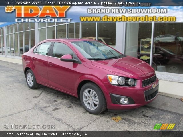 2014 Chevrolet Sonic LT Sedan in Deep Magenta Metallic