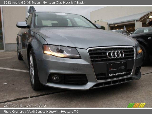 2012 Audi A4 2.0T Sedan in Monsoon Gray Metallic
