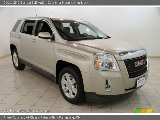 2011 GMC Terrain SLE AWD in Gold Mist Metallic