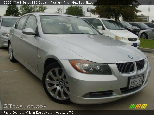 2006 BMW 3 Series 330i Sedan in Titanium Silver Metallic