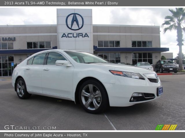 2013 Acura TL SH-AWD Technology in Bellanova White Pearl