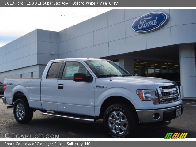 2013 Ford F150 XLT SuperCab 4x4 in Oxford White