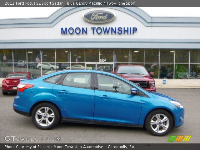 2012 Ford Focus SE Sport Sedan in Blue Candy Metallic