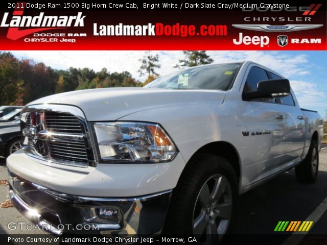 2011 Dodge Ram 1500 Big Horn Crew Cab in Bright White