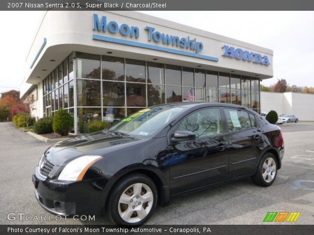 2007 Nissan Sentra 2.0 S in Super Black