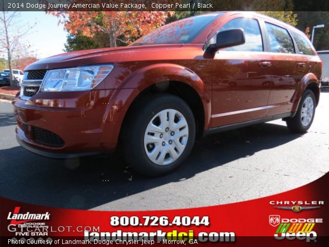 2014 Dodge Journey Amercian Value Package in Copper Pearl