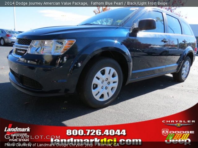 2014 Dodge Journey Amercian Value Package in Fathom Blue Pearl