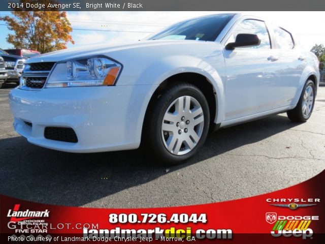 2014 Dodge Avenger SE in Bright White