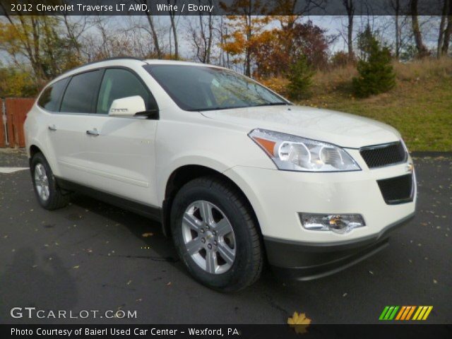 2012 Chevrolet Traverse LT AWD in White