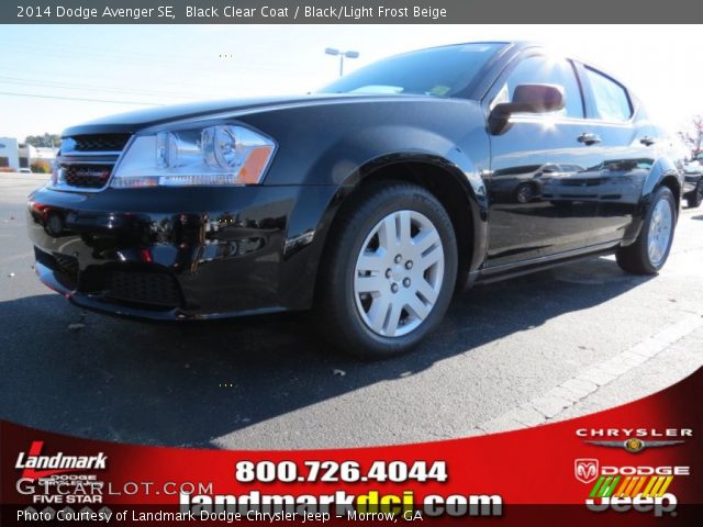 2014 Dodge Avenger SE in Black Clear Coat