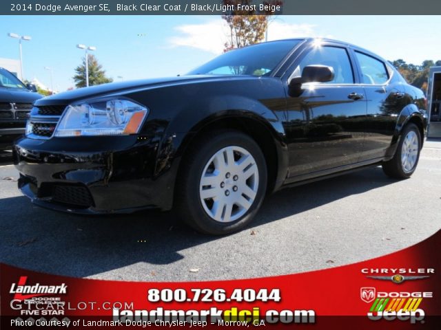 2014 Dodge Avenger SE in Black Clear Coat